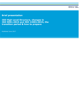 Explanation of changes