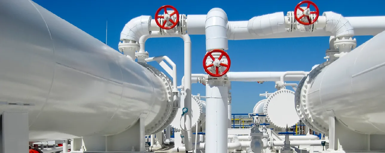 Hydrogen gas pipes