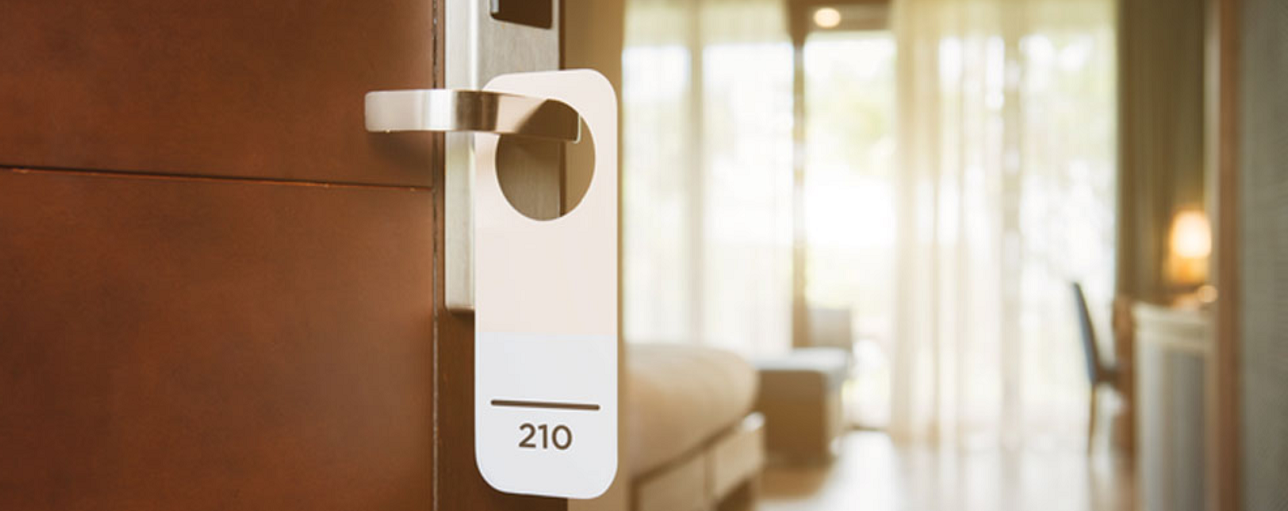 Hotel Room with tag 201